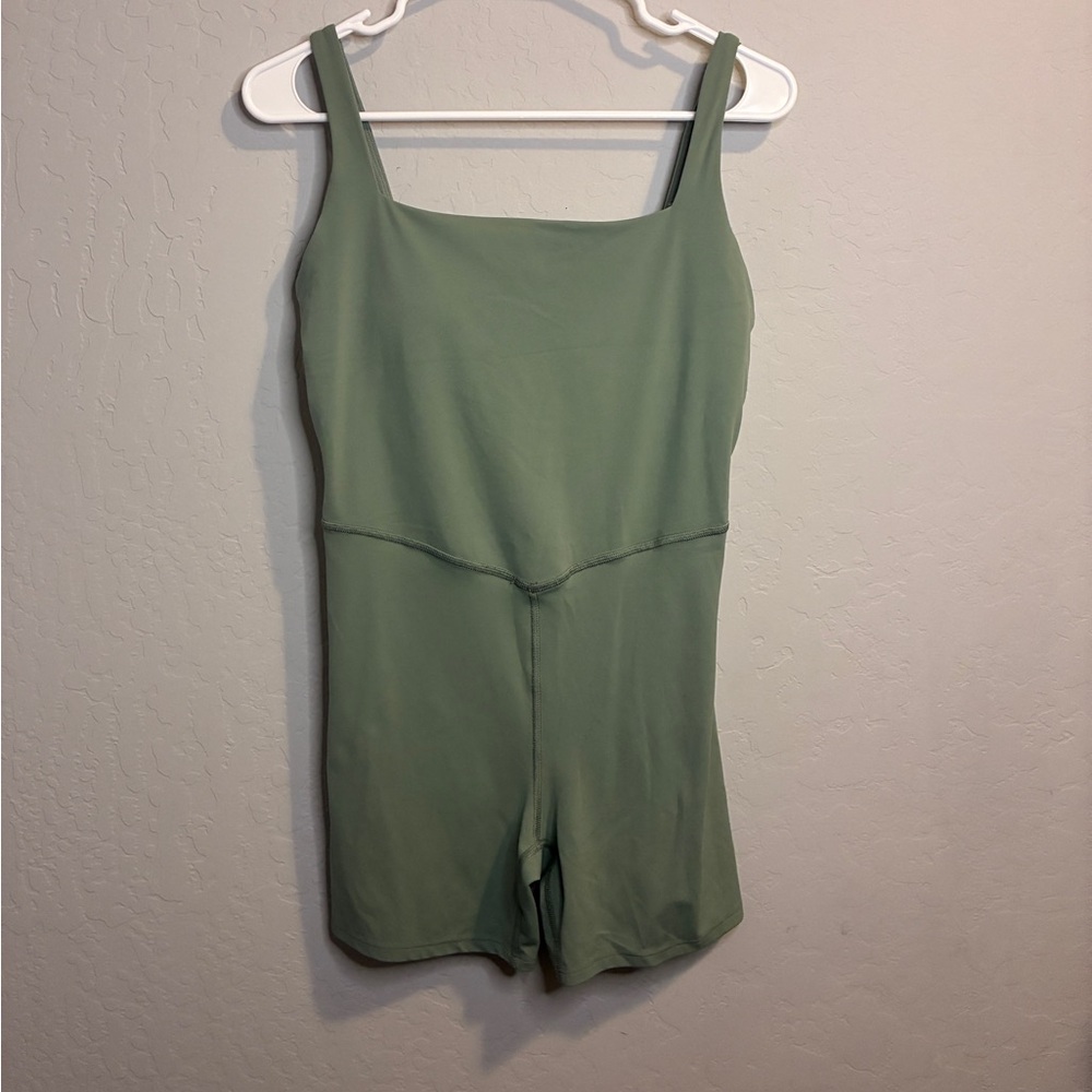 All in Motion Women’s Active Jumpsuit Olive One Piece